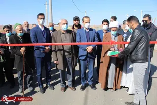 افتتاح هشت طرح عمرانی در بیارجمند شاهرود به مناسبت دهه فجر