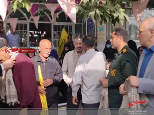 گزارش تصویری از اعزام خانواده های آزادگان، جانبازان و بسیجیان سپاه ناحیه مقاومت شهرستان چهارباغ به مناطق عملیاتی غرب کشور