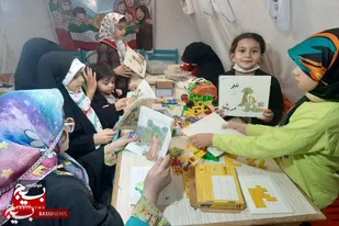 غرفه های کودک در حاشیه شب های اقتدار در سرخه