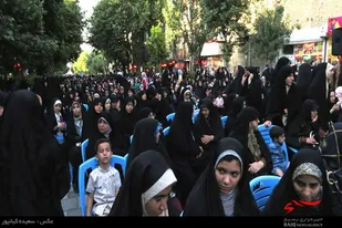 اجتماع بزرگ مردمی عفاف و حجاب در همدان