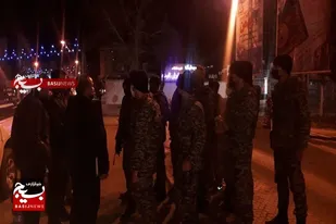 بازدید معاونین عملیات سپاه انصارالحسین (ع) همدان از گشت&zwnj;های محله محور ملایر