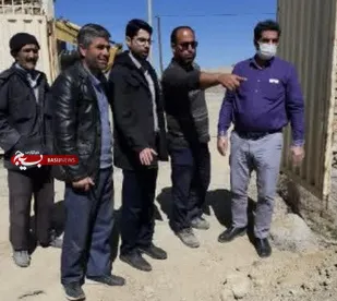 طرح تسطیح محوطه پایگاه شهید رجایی روستای رحمت آباد انجام شد