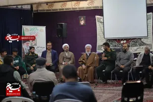 برگزاری نشست صمیمی با بسیجیان حوزه ۱۱۷شهید آیت الله صدوقی