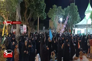 حماسه حضور مردم کبودراهنگ همچنان ادامه دارد