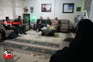 دیدار سردار فرجیان زاده با خانواده شهیدان &laquo;میرزا محمد سلگی&raquo; و &laquo;حسین شکرائیان&raquo;