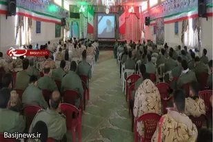 مراسم سوگواری شهادت امام هادی (ع) و بزرگداشت آیت الله صافی گلپایگانی در تیپ انصارالحسین(ع) همدان