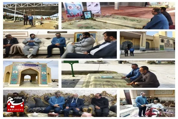 دیدارهای نوروزی مدیرکل بنیاد شهید و امور ایثارگران با جانبازان و خانواده شهدا