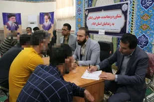 مشاوره و معاضدت قضایی و حقوقی به مددجویان زندان مرکزی ایلام