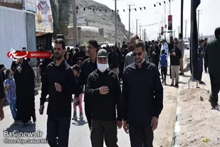 پیاده روی جاماندگان اربعین در زاهدان