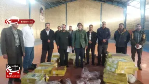 بسیجیان عشایر سمیع آباد، سفیران همدلیِ در شب یلدا شدند