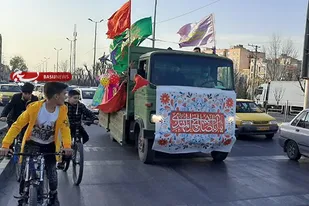 حرکت کاروان شادی میلاد حضرت مهدی (عج) در کیانمهر