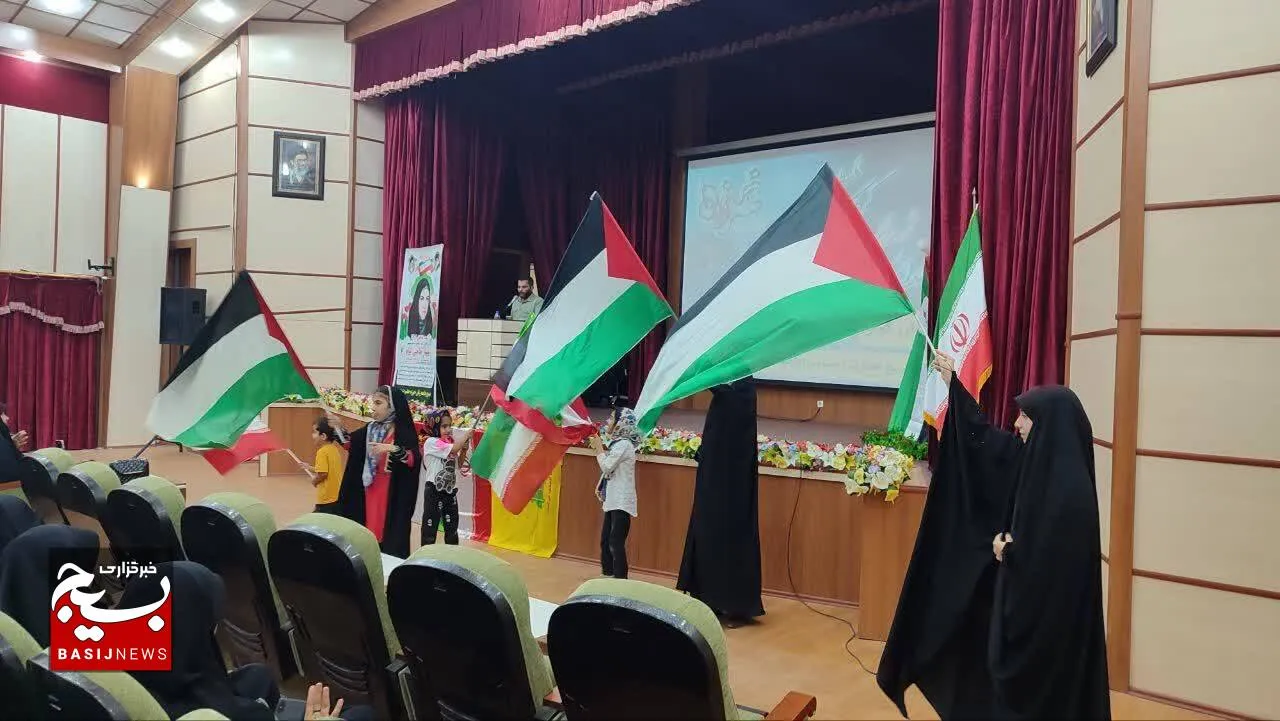 مراسم بزرگداشت شهدای غزه درشوشتر