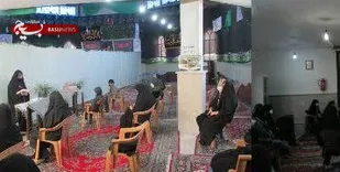 مراسم گرامیداشت هفته بسیج در پایگاه انصارالزهرا(س)