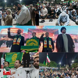 زیارت از راه دور،روایتی از شب میلاد امام رضا(ع) در قلب خرمشهر