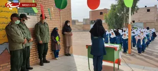 پاسداشت ازبسیجیان دانش آموز در مدارس هم زمان با هفته بسیج دانش آموزی