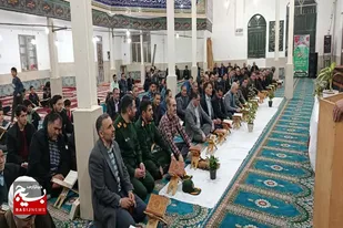 برگزاری مراسم انس با قرآن کریم در روستای حکان رزن
