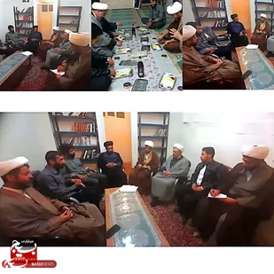 جلسه پایگاه های سازمان بسیج طلاب و روحانیون استان