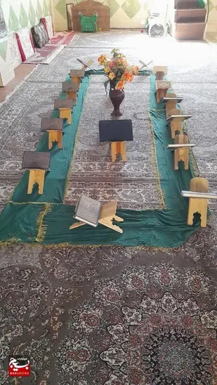مساجد شهر وردنجان و برنامه های ماه نزول قرآن