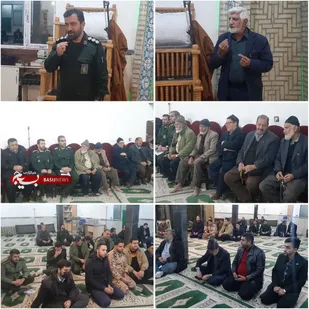 نشست بصیرتی و جهاد تبیین در مسجد امام حسین(ع) روستای طارند پیشوا