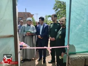 افتتاح ۳ پروژه اشتغالزایی در روستای ری آباد میامی + تصاویر
