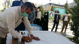 امضا میثاق نامه انتخاباتی توسط اصحاب رسانه