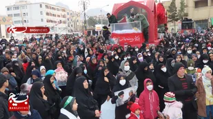 تشییع پیکر شهدای گمنام و شهید محسن رضایی در شهر بهارستان و سپاهان شهر