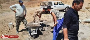 ساخت حمام و سرویس بهداشتی برای کودک معلول در سمیرم