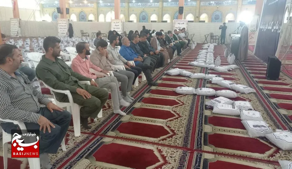 نذر واره امید ماه رمضان، با توزیع 1200 بسته معیشتی در شهرستان بندر ماهشهر