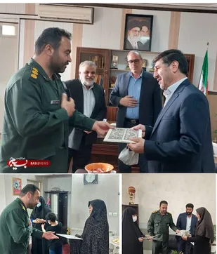 دیدار فرمانده سپاه ناحیه حضرت عبدالعظیم(ع) با معلمان و فرهنگیان ری