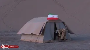 اردوی کویر رزمندگان گردان 104لشکر مقدس 14 امام حسین(علیه السلام)برگزار شد