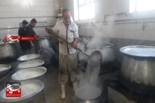 نذرواره سرباز وطن با پخت 2000 پرس غذا در سرخه برگزار شد
