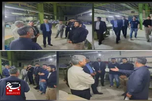 بازدید نماینده و&zwnj; مسئول مشاغل خرد خانگی آستان قدس رضوی  از کارخانه تولیدی پوشاک ماه پوش اوشیدا