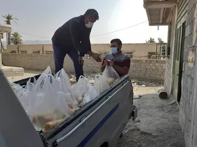 اهدای ۱۱۰ بسته معیشتی دررودان