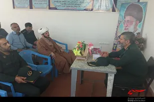 آئین تکریم و معارفه فرمانده حوزه شهید &laquo;خواستان&raquo; تجرک