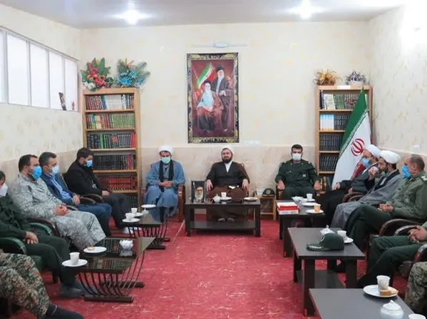 دیدار پایوران ناحیه مقاومت بسیج شهرستان فیروزکوه با امام جمعه شهرستان