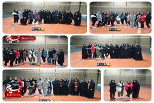 مسابقات رده بندی والیبال بانوان برگزار شد