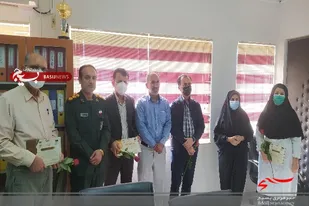 تقدیر از کادر درمان و مدافعان سلامت بیمارستان زینبیه خورموج