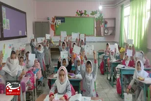 برگزاری مسابقه نقاشی با موضوع فلسطین در شهر دمق