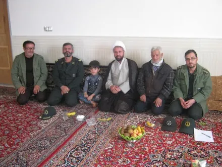 سرکشی مسئولان سپاه فامنین از رزمندگان و ایثارگران