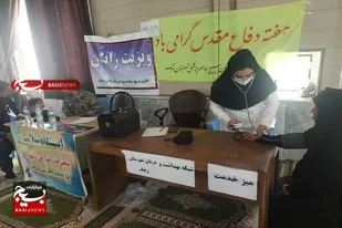 برگزاری میز خدمت و ارائه خدمات بهداشتی و درمانی در زهک