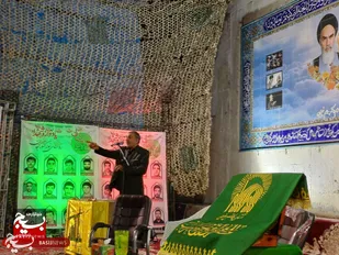 یادواره شهدای روستای نمونه کشوری گنجان برگزار شد +تصاویر