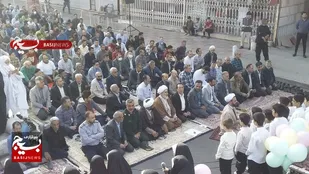نماز پرشکوه عید سعید فطر درشهر وحیدیه برگزار شد