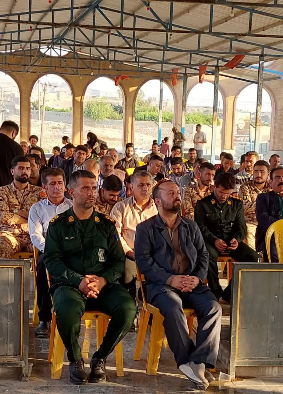 سالگرد شهید در باغملک 