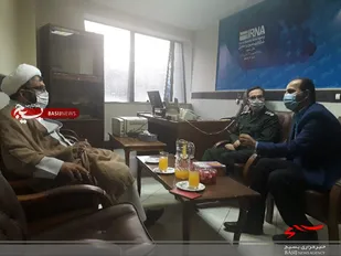 دیدار و تجلیل جمعی از خبرنگاران ساوجی توسط فرماندهی و مسئول دفتر نمایندگی ولی فقیه در سپاه ساوه