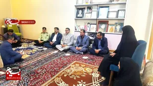 دیدار با خانواده شهید افروزیان