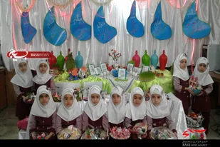 جشن استقبال از نوروز در مهد قرآنی روستای حسین&zwnj;آباد عاشوری