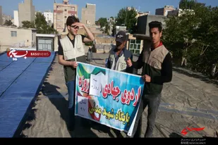 اردوی جهادی بسیجیان پایگاه شهید مدنی(ره) ملایر