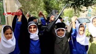 یاوران خردسال مقاومت آذربایجان دل نگران کودکان غزه و لبنان