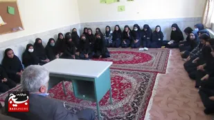 جهاد تبیین در مدارس بخش میانکوه
