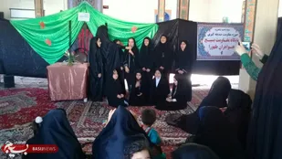 مراسم عزاداری امام صادق (ع) در پایگاه مطهره شاهرود